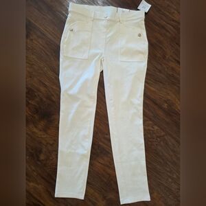 Rafaella Cream Women's Trousers